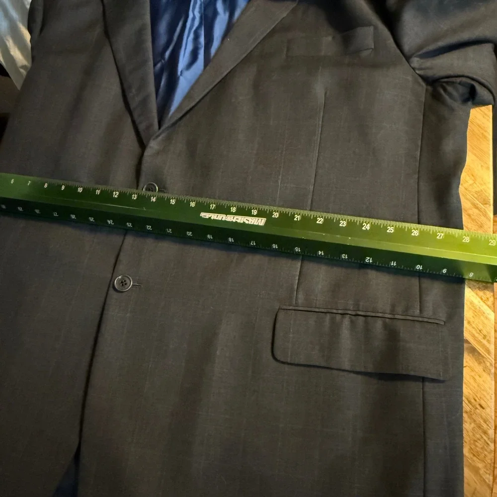 Brooks Brothers Blazer Custom Tailored Vintage USA‎ Union made Plaid Wool 55 L